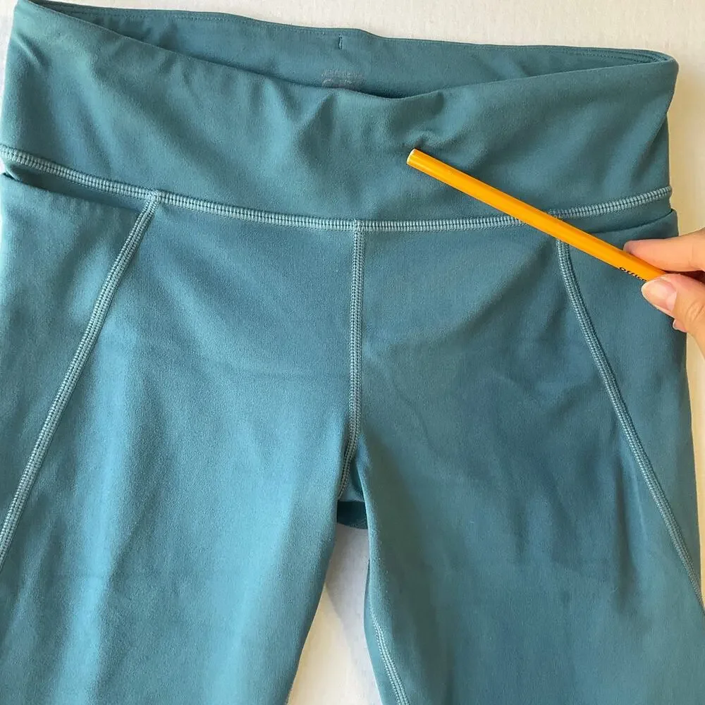 Athleta Girl Girls Activewear Pants XL 14 Teal Legging Yoga 18
